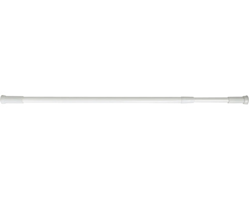 Tringle pour rideau de douche MSV 110 - Ø 21 mm blanc brillant