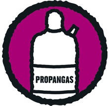 Symbole gaz propane