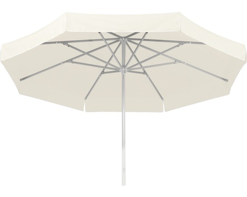 Parasol Schneider Jumbo Ø 300 h 275 cm polyester 220 g/m² blanc