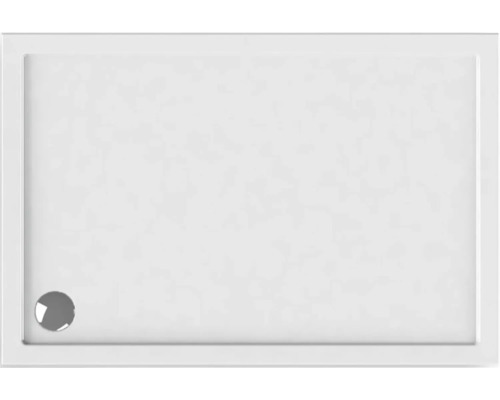 Kit complet receveur de douche SCHULTE Flach 90 x 75 x 2.8 cm blanc alpin lisse D907590 04