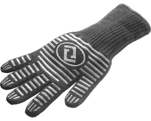 Tenneker® Grillhandschuh Ofenhandschuhe Backhandschuhe Silikonbeschichtet schwarz