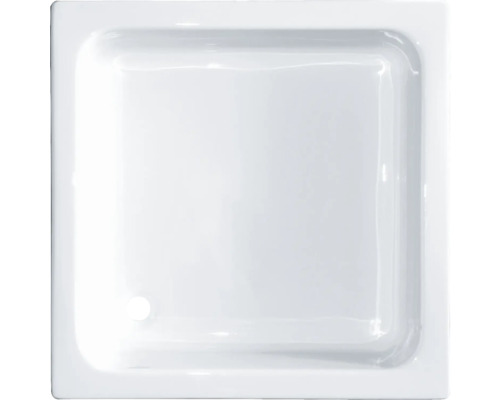Quadratische Duschwanne aus Sanitäracryl
