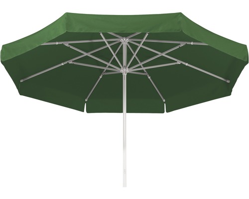 Parasol de marché Schneider Jumbo Ø 400 h 295 cm polyester 220 g/m² vert