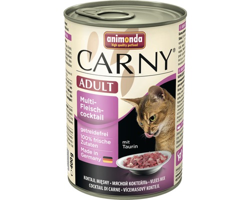 Pâtée pour chat animonda Carny Adult Multi cocktail de viande 400 g