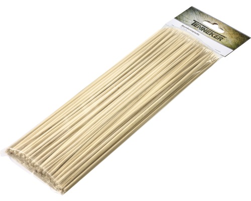 Pics en bambou Tenneker® brochettes pour barbecue L 30 cm 100 pces