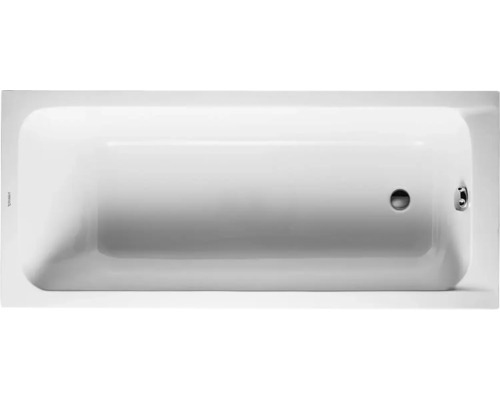 Baignoire Baignoire rectangulaire Baignoire silhouette DURAVIT D-Code 160 x 70 cm blanc lisse 700096000000000-0