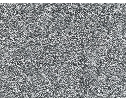 Moquette Luxus Shag Romantica gris foncé FB097 400 cm de large (au mètre)