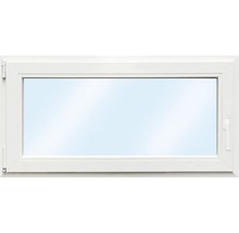 Fenêtre en PVC ARON Basic blanc/golden oak 1150x850 mm tirant gauche-thumb-2