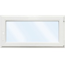 Fenêtre en PVC ARON Basic blanc/golden oak 1150x850 mm tirant droit-thumb-2