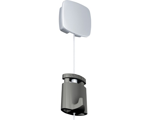 Schnurpendel mit Wandbefestigung zur flexiblen Lampenaufhängung