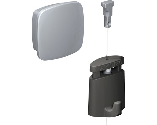 Artiteq Click Rail Befestigungssystem mit Träger und Seil