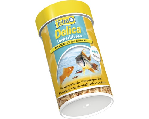 Boîte de nourriture pour poissons Tetra Delica