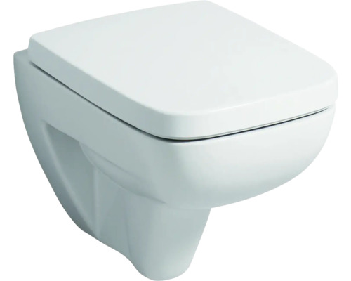 WC suspendu à fond creux avec siège de WC