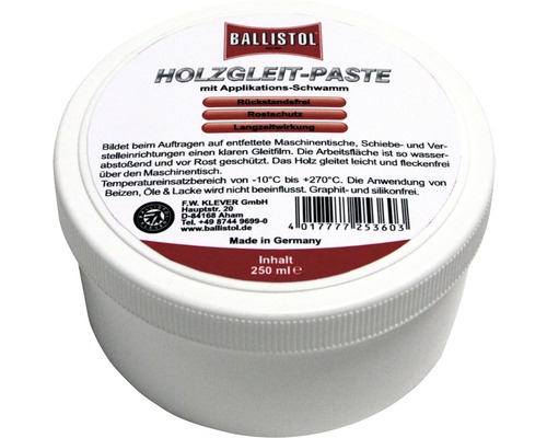 Pâte lubrifiante bois Ballistol 250 ml