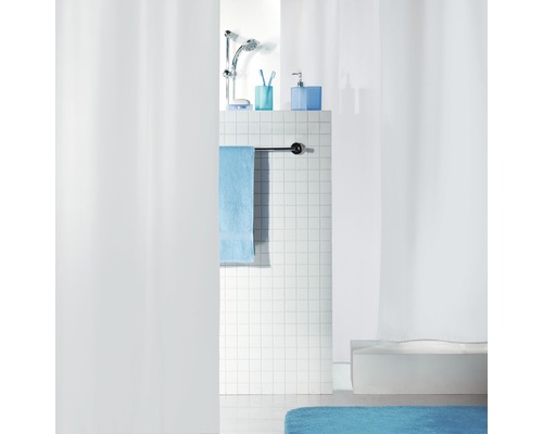 Rideau de douche Spirella Primo blanc 120x200 cm