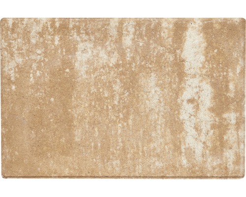 Pavé rectangulaire pavé Crescendo mélange Sahara-blanc avec micro chanfrein 30 x 20 x 8 cm