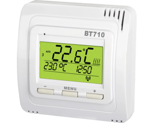 Thermostat radio Vitalheizung BT710 blanc Thermostat radio Vitalheizung BT710 blanc