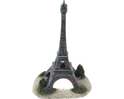 Décoration d'aquarium aquatlantis Tour Eiffel 9,3 x 9,3 x 15,2 cm Décoration d''aquarium Tour Eiffel