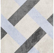 Feinsteinzeug Dekorfliese Heidelberg Dekor 2 18,6 x 18,6 cm