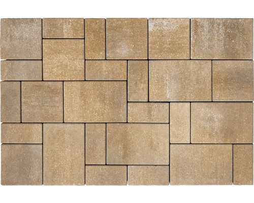 Verbundpflastersteine in verschiedenen Formaten