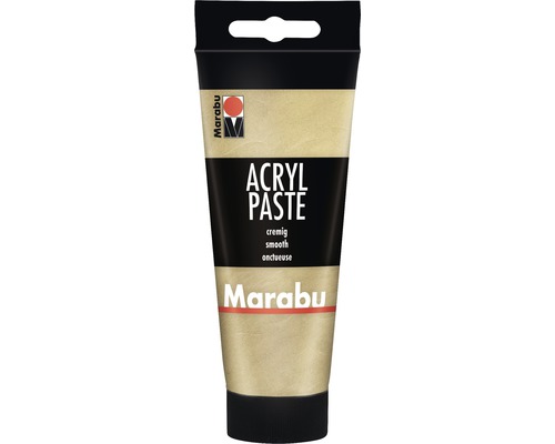 Marabu Künstler- Acrylfarbe Acrylpaste084 gold 100 ml