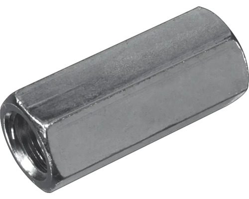 Verbindungsmutter Sechskant M5x20 mm galv. verzinkt, 100 Stück