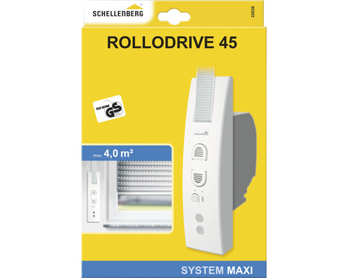 Schellenberg RolloDrive 45 enrouleur de sangle dans son carton d''emballage