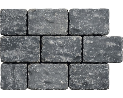 Pavés gris en pierre