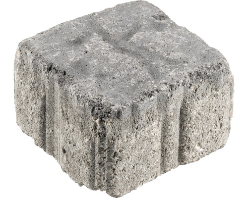 Pavé carré Capriccio VITA gris anthracite antique 14 x 14 x 8 cm