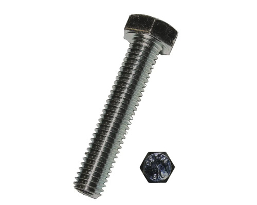 Sechskantschraube o. Schaft DIN 933 M6x16 mm galv.verzinkt, 500 Stück