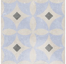 Carrelage décoratif en grès cérame fin Heidelberg Décor 1 18,6x18,6 cm-thumb-0
