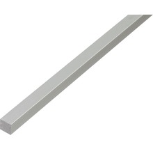 Barre carrée Aluminium argent 10 x 10 , 2 m-thumb-0