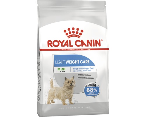 Hundefutter trocken ROYAL CANIN Mini Light Weight Care 1 kg Royal Canin Light Weight Care Mini Hundetrockenfutter in einer Packung