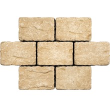 Verbundsteine aus Beton im Steinformat