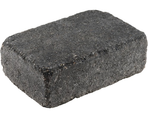 Pavé rectangulaire antique anthracite 21 x 14 x 7 cm