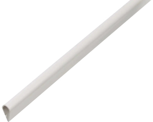 Profilé de serrage PVC blanc 15x0.9mm, 1m