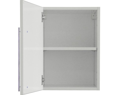 Armoire suspendue Stengel-Küchen Premiumline 40 x 34 x 56 cm façade blanc brillant corps blanc