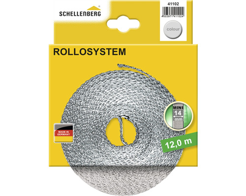 Schellenberg Rollosystem mit 12 Meter Gurtlänge