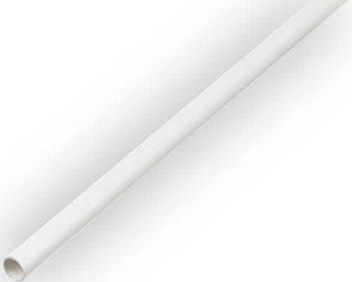 Rundrohr PVC weiß Ø 7 mm, 1 m