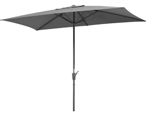 Parasol Schneider Tunis 270x150x250 cm cm polyester 160 g/m² anthracite