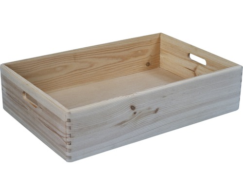 Caisse de rangement en bois 600x400x150 mm-0