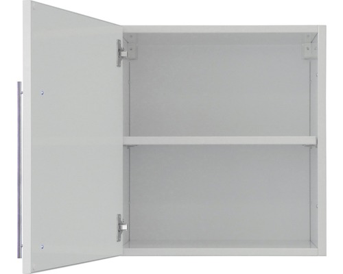 Armoire suspendue Stengel-Küchen Premiumline 50 x 34 x 56 cm façade blanc brillant corps blanc