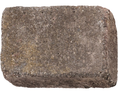 Pavé rectangulaire antique brun multicolore 21 x 14 x 7 cm