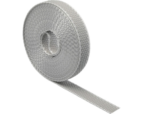 Sangle de volet roulant Mini Schellenberg 44102, 14mm/4,5m, gris Bande de protection thermique en rouleau