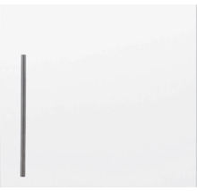 Cuisine Stengel armoire suspendue Premiumline lxpxh 60 x 34 x 56 cm blanc brillant monté tirant droite