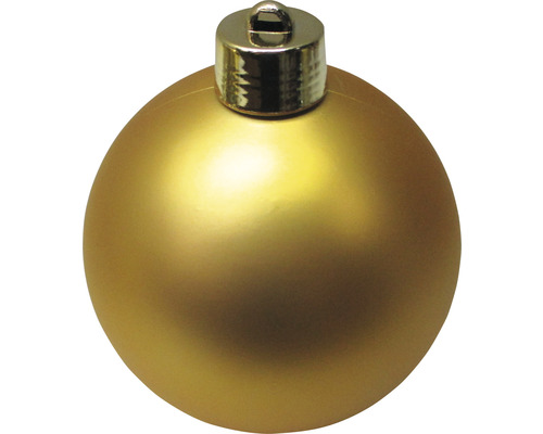Goldene Weihnachtskugel