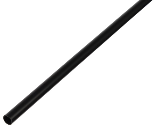 Rundrohr PVC schwarz Ø 12 mm, 1 m