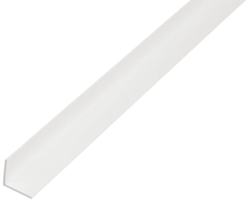 Profilé d'angle PVC blanc 40x40x1,2 mm, 2,6 m