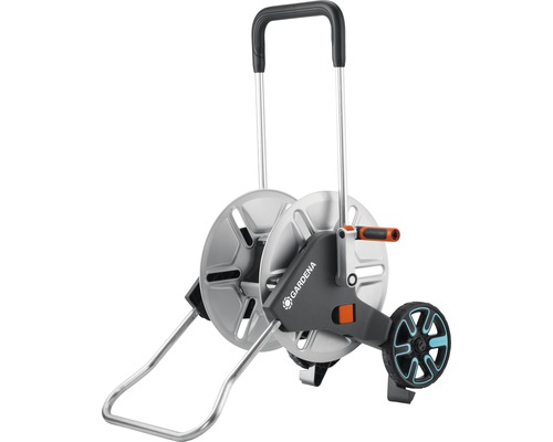 Gardena Schlauchwagen mit Rädern zum Aufrollen von Gartenschläuchen