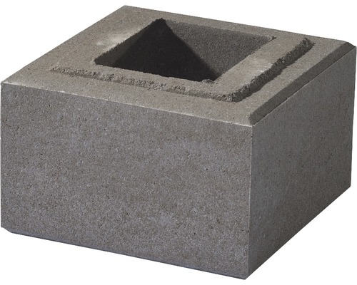 Bloc creux en béton